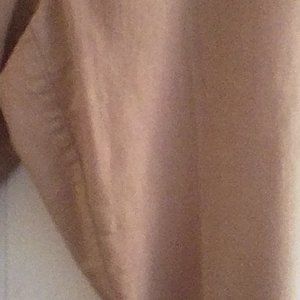 Camel color denim pants